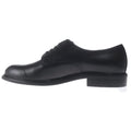 Loewe Plain Toe Leather Shoes Black