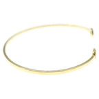 Gucci Double GG Running Diamond Bracelet Bangle Gold — view 3