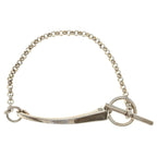 Hermes Cour de Forge Bracelet Chain 925 Sterling Silver