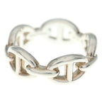Hermes Shake D'ancre Enchainee Ring Silver — view 3