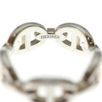 Hermes Shake D'ancre Enchainee Ring Silver — view 5