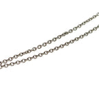 Hermes Horse Shoe Amulet Necklace Silver — view 5