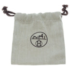 Hermes Horse Shoe Amulet Necklace Silver — view 6