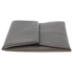 Hermes Bastia Brown Gray Case Mini Wallet Coin Epsom Leather — view 3