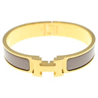 Hermes Click PM Bangle Bracelet Red Gold Pink