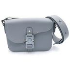 Dior Saddle Leather Shoulder Bag Gray