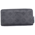 Louis Vuitton Monogram Mahina Leather Zippy Wallet Black — view 2