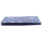Louis Vuitton Portefeuille Brazza Monogram Leather Water Color Blue Wallet — view 3