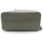 Louis Vuitton Steamer Backpack Khaki Green Leather Silver — view 4
