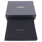 Chanel Quilted Classic Zip Coin Purse Black Caviar Leather Gold — view 6