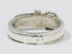 Hermes Ceinture Belt Motif 925 Ring 55 Silver — view 3