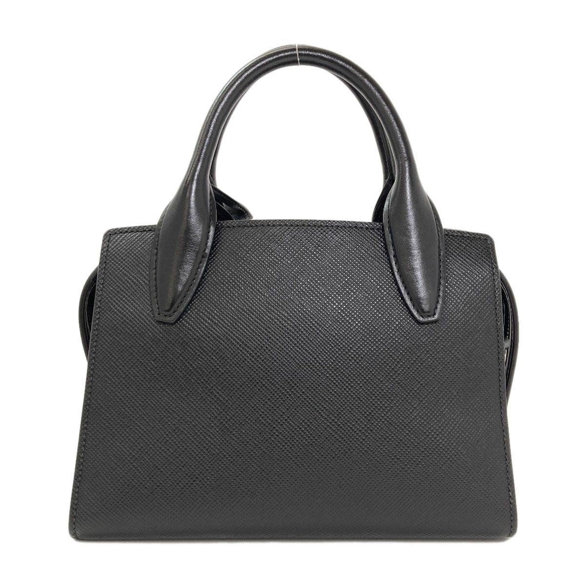 Prada Triangle 2-Way Handbag Saffiano — view 2
