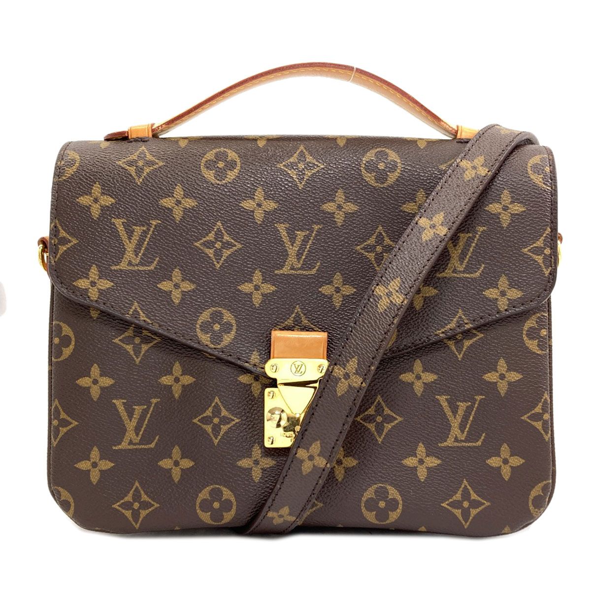 Louis Vuitton Pochette Metis MM Handbag Monogram Canvas