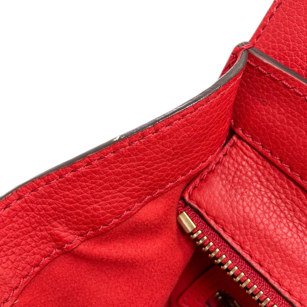 Celine Luggage Mini Handbag Calf — view 8