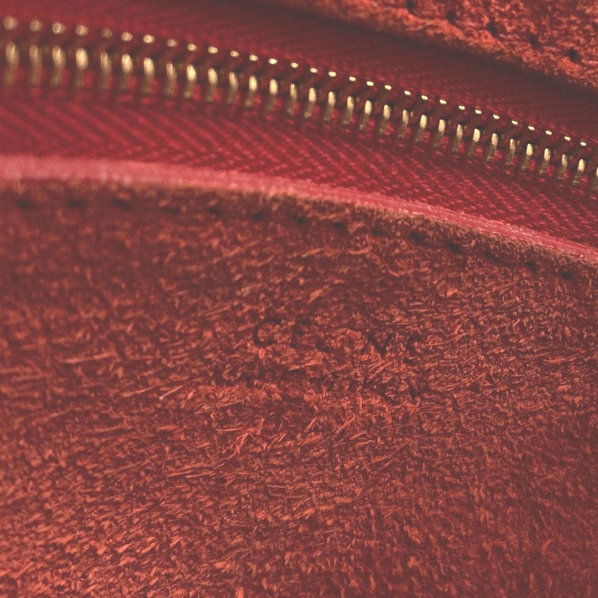 Celine Sangles Bucket Shoulder Bag Calf — view 6