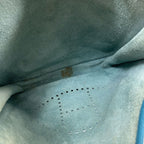 Hermes Evelyne 3 PM Blue Jean Silver Shoulder Bag Taurillon — view 6