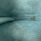 Hermes Evelyne 3 PM Blue Jean Silver Shoulder Bag Taurillon — view 9