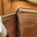 Celine Macadam Handbag Brown — view 9