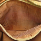 Celine Macadam Handbag Brown — view 8