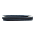 Chanel CC Logo Quilted Silver Wallet Lambskin — view 4