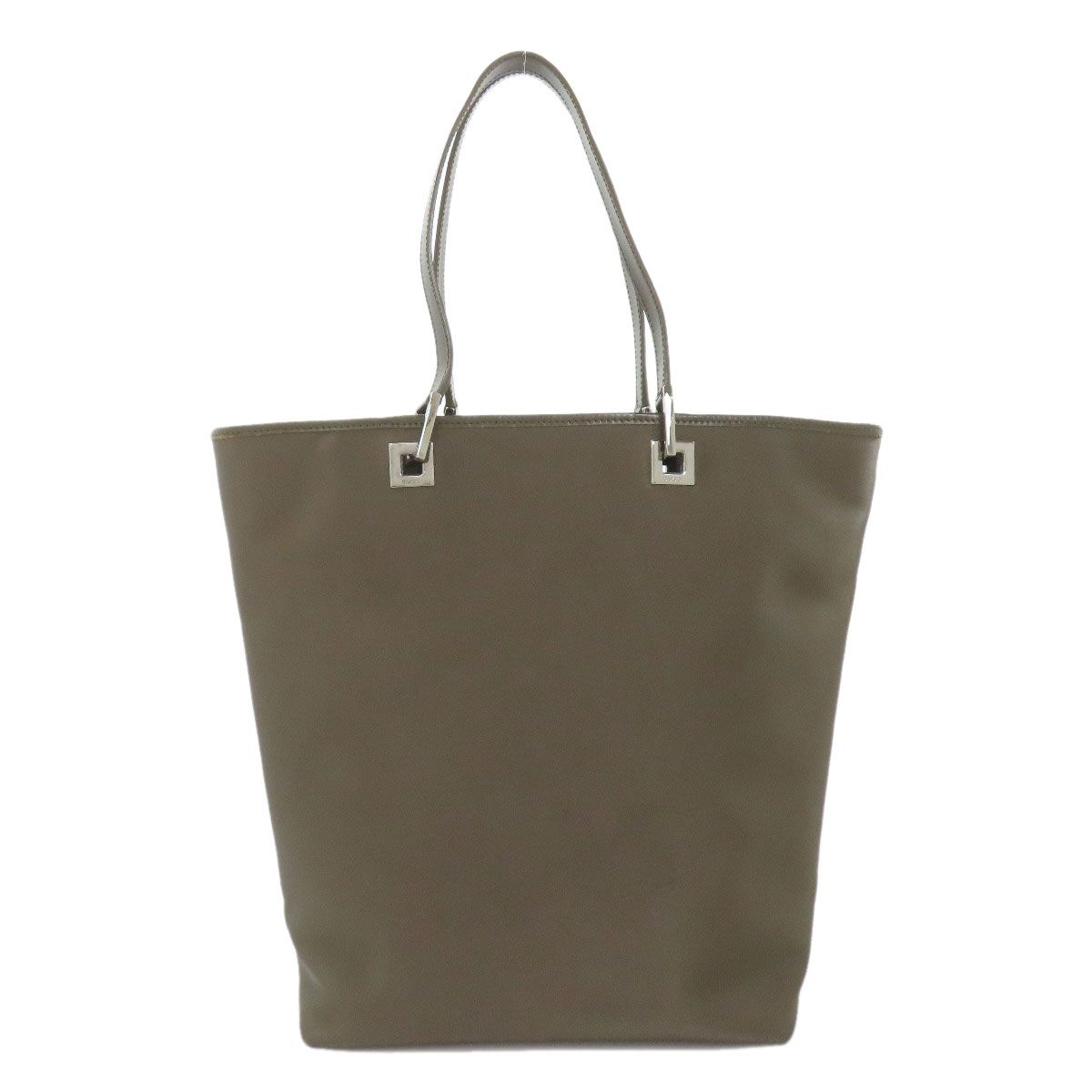 Gucci 002 Logo Tote Nylon Leather — view 2