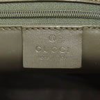 Gucci 002 Logo Tote Nylon Leather — view 6