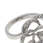 Chanel Camellia Diamond 51 Ring 18k White Gold — view 5
