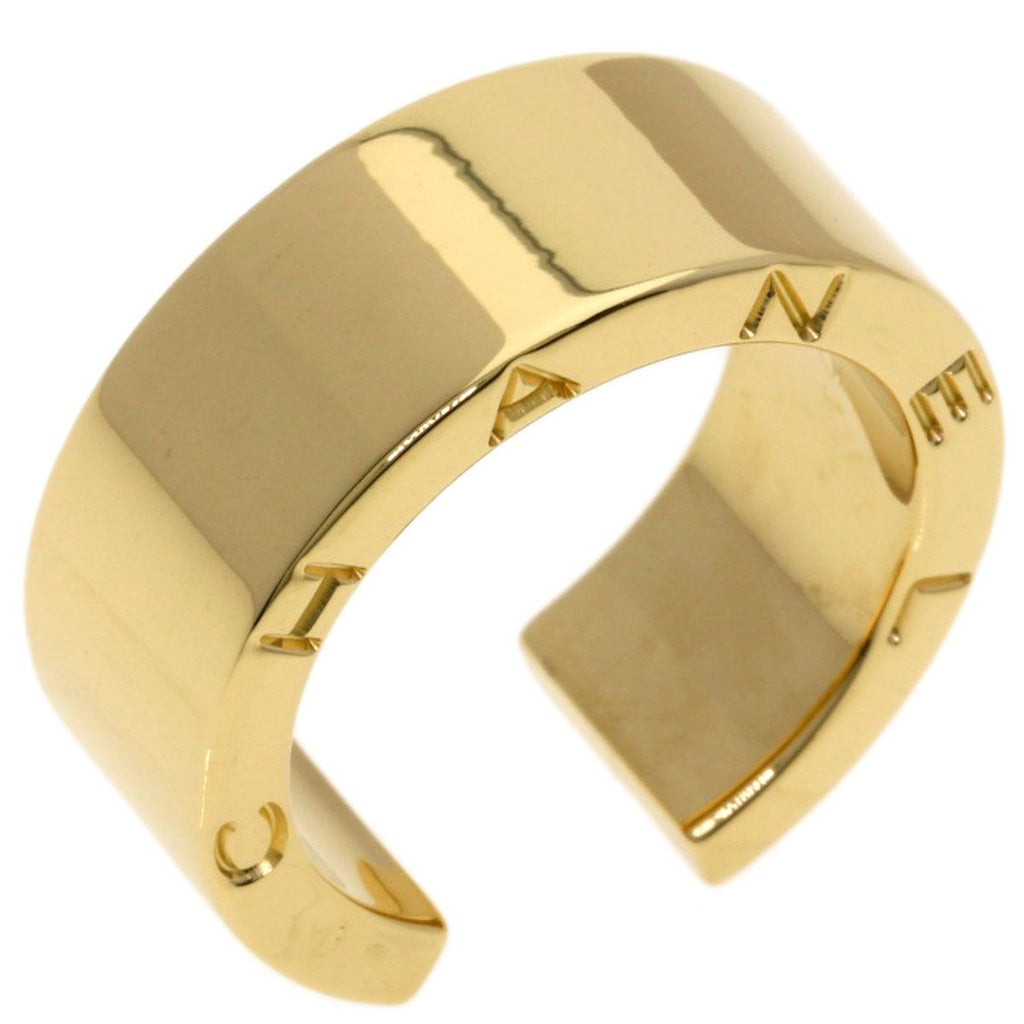 Chanel Signature Ring 18k Yellow Gold