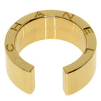 Chanel Signature Ring 18k Yellow Gold