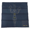 Hermes L'artificier Handkerchief Cotton Fireworks 01 Navy