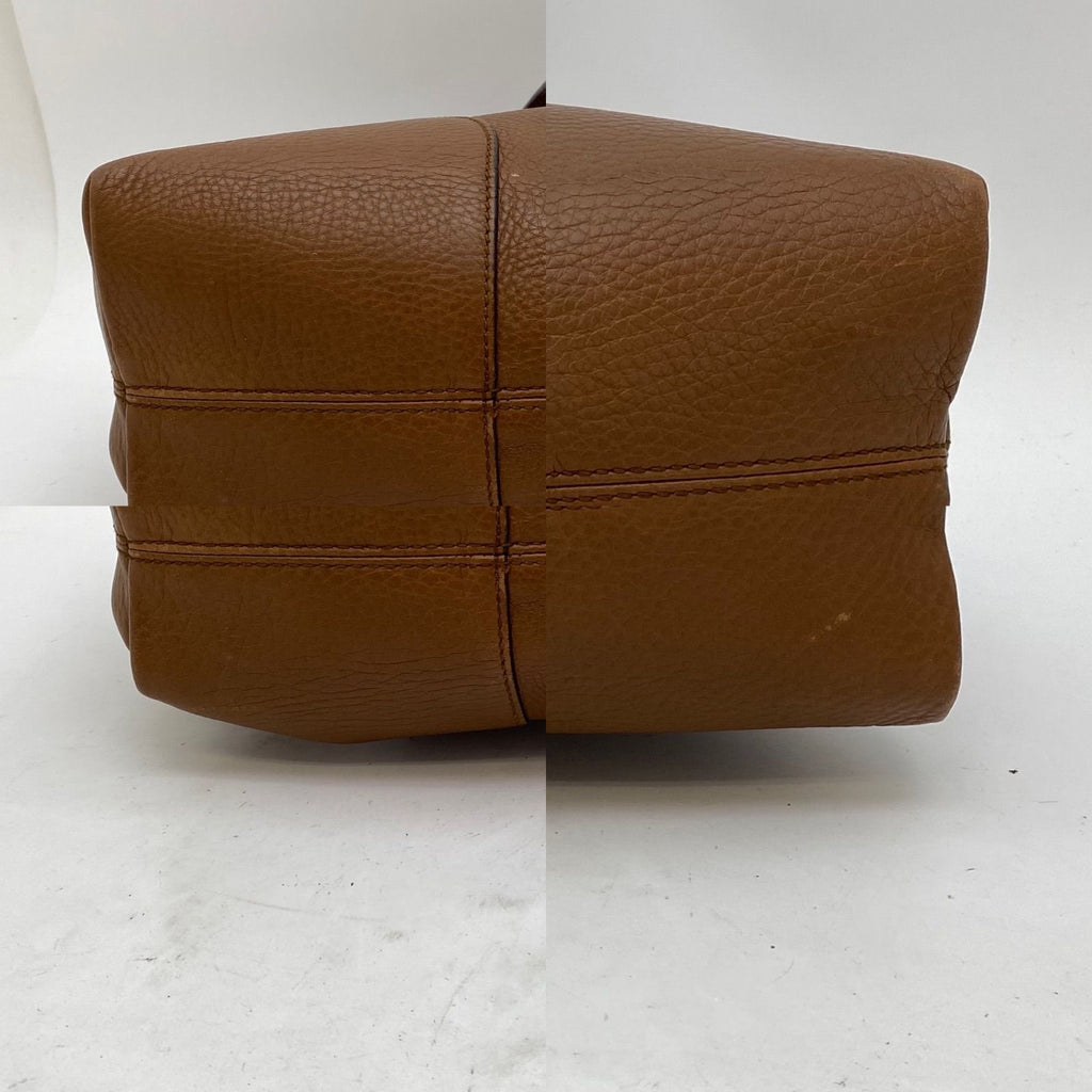 Gucci Handbag Leather Brown Travel Business — view 6