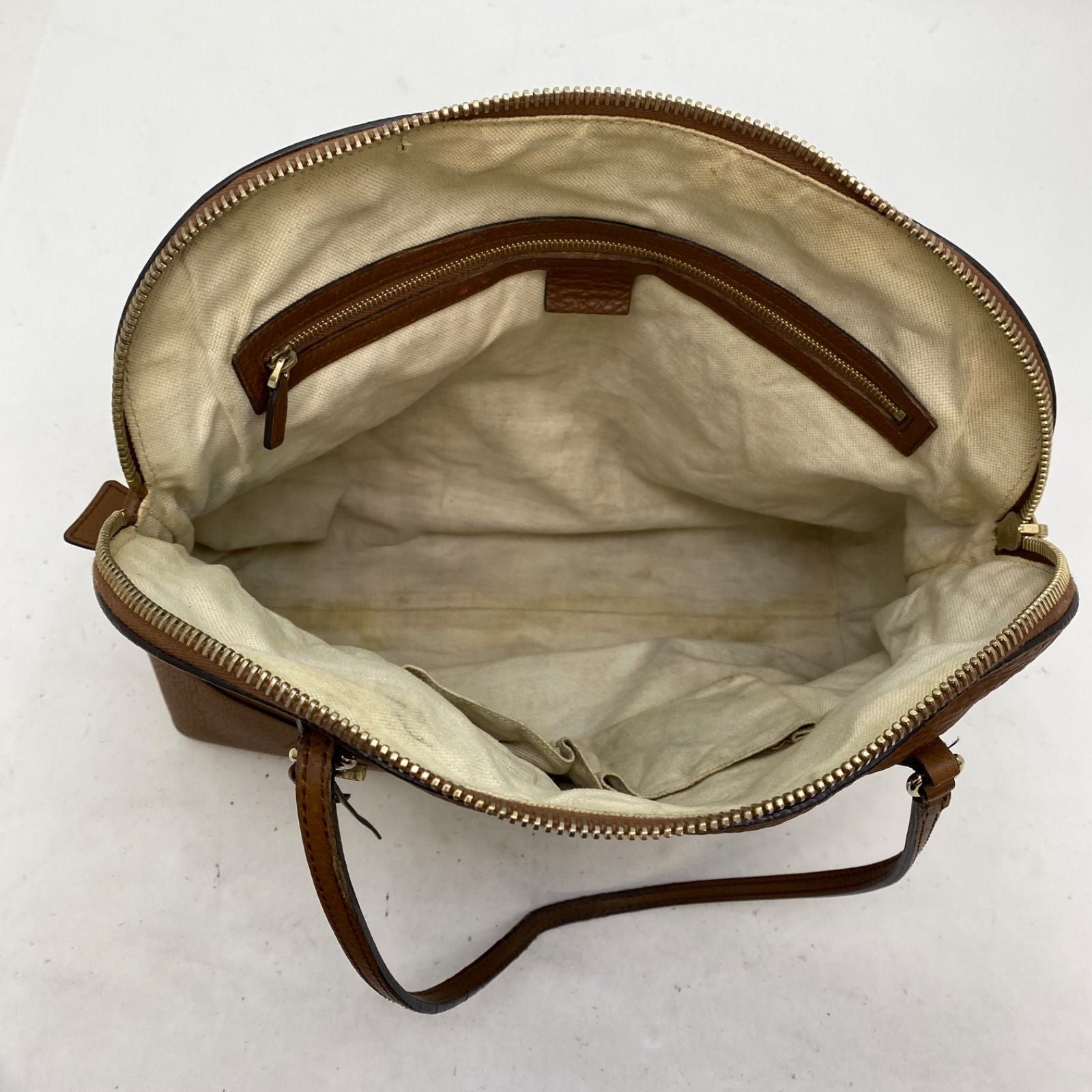 Gucci Handbag Leather Brown Travel Business — view 7