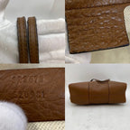 Gucci Handbag Leather Brown Travel Business — view 4