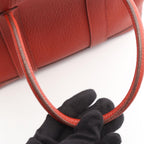 Hermes Tote Garden Party TPM Rouge Ducese Leather Calf — view 9
