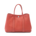 Hermes Tote Garden Party TPM Rouge Ducese Leather Calf