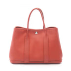 Hermes Tote Garden Party TPM Rouge Ducese Leather Calf