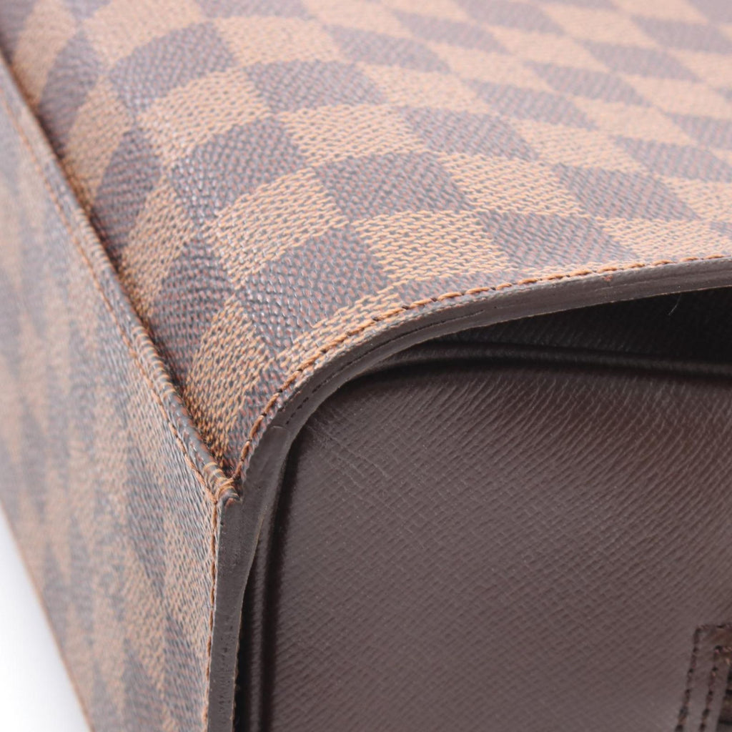 Louis Vuitton Handbag Triana Canvas Leather — view 8