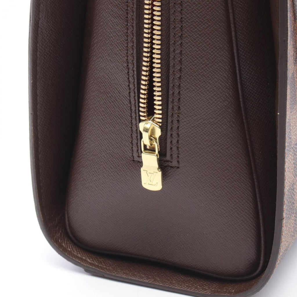 Louis Vuitton Handbag Triana Canvas Leather — view 6