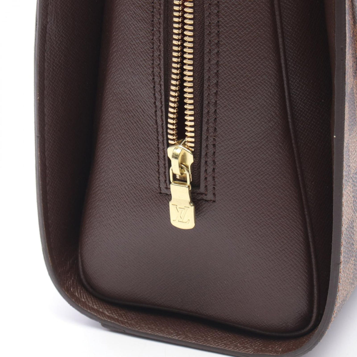 Louis Vuitton Handbag Triana Canvas Leather — view 6