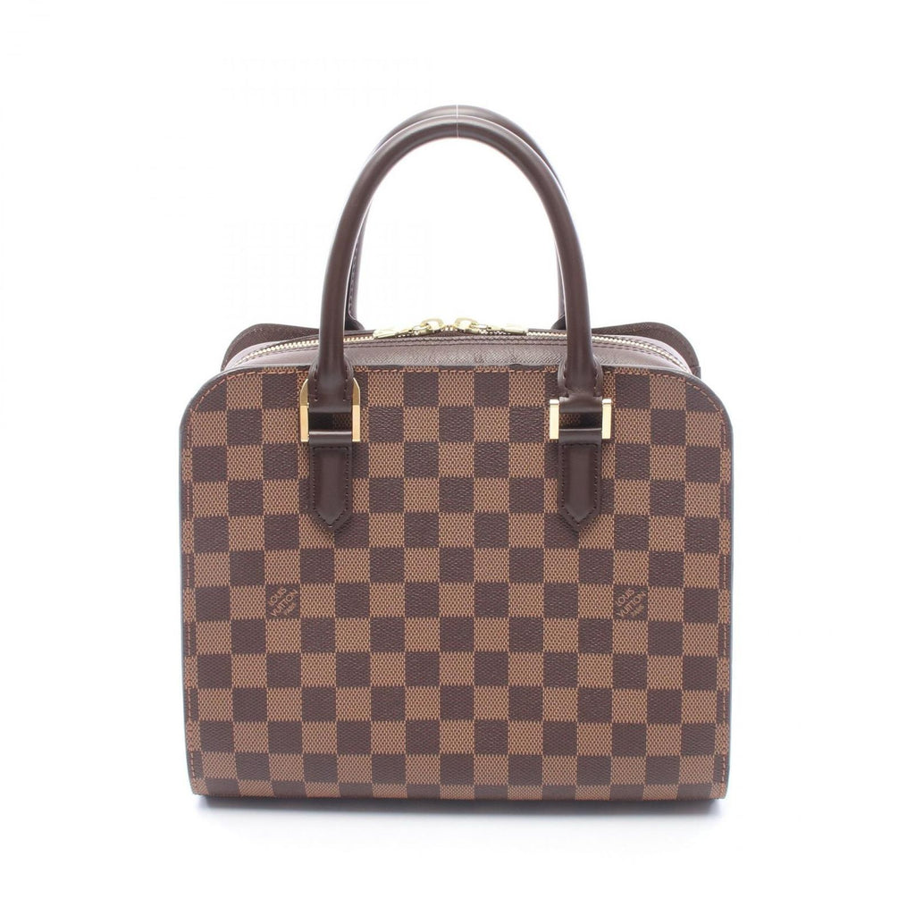 Louis Vuitton Handbag Triana Canvas Leather