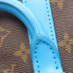 Louis Vuitton Handbag Keepall Bandouliere 25 LV Color Mania 2-Way Gaston Blue — view 8