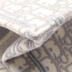 Dior Tote Book Gray Canvas — view 6