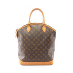 Louis Vuitton Handbag Vertical Canvas Leather Lockit