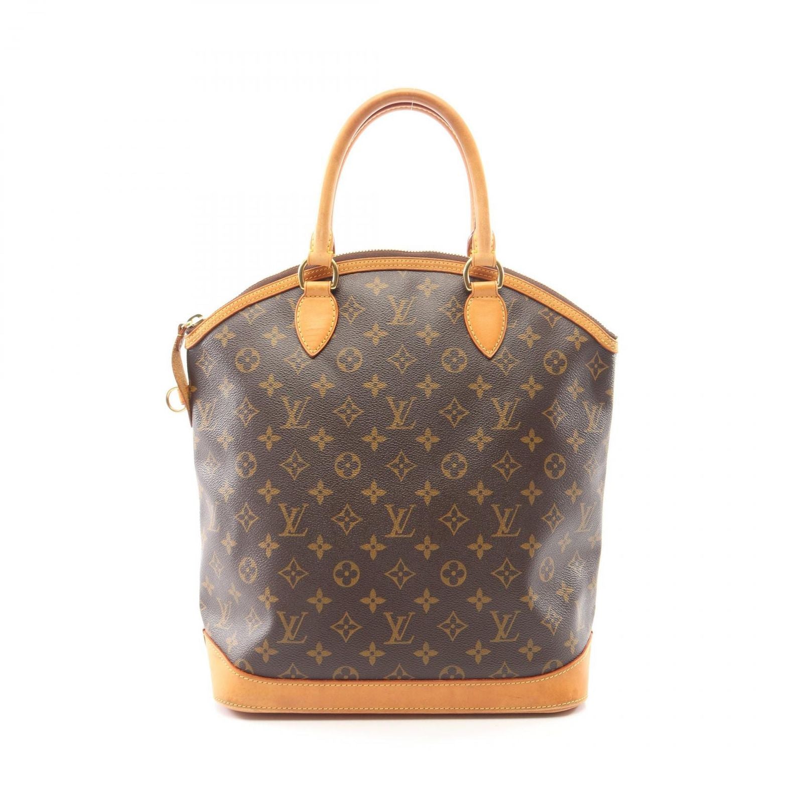 Louis Vuitton Handbag Vertical Canvas Leather Lockit