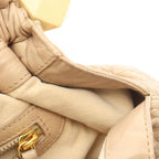 Louis Vuitton Shoulder Bag Stratus PM Beige Leather — view 6