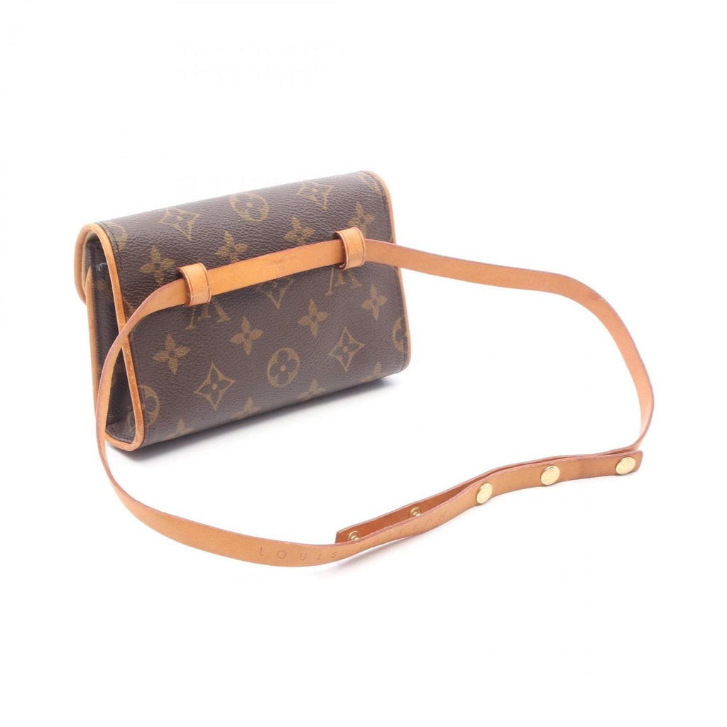 Louis Vuitton Waist Bag Pochette with Florentine Bouton Pression Canvas Leather — view 2