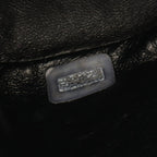 Chanel Backpack Quilted Black Lambskin Double Turnlock Chain — view 5
