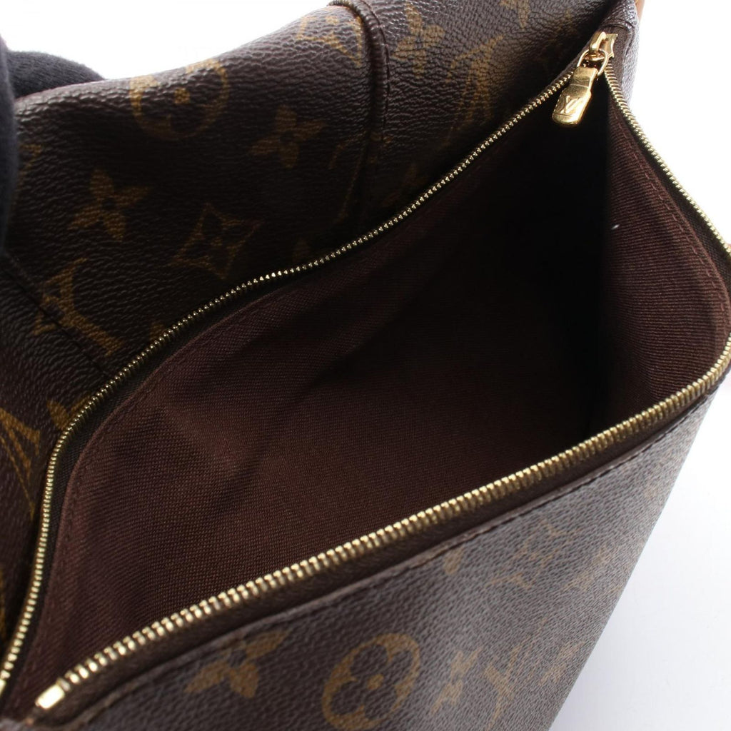 Louis Vuitton Shoulder Bag Menilmontant MM Canvas Leather — view 8