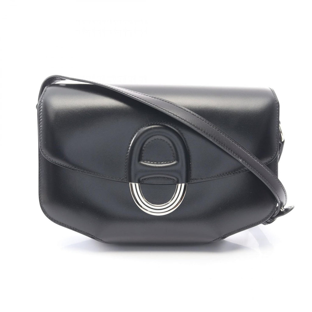 Hermes Shoulder Bag Cherche Midi 25 Black Calf