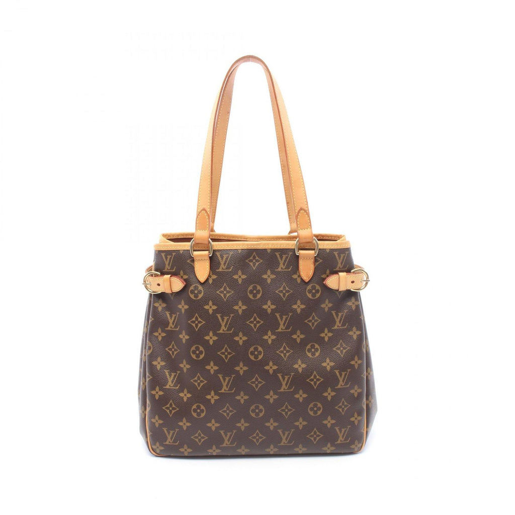 Louis Vuitton Tote Batignolles Vertical Canvas Leather